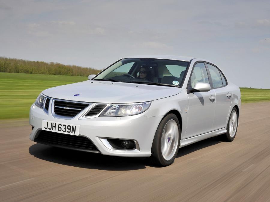  Saab 9-3 Aero Sport Sedan 2008 года  (UK) (фото 7 из 12)